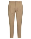 Be Able Man Pants Mustard Size 34 Virgin Wool, Polyester, Elastane In Brown