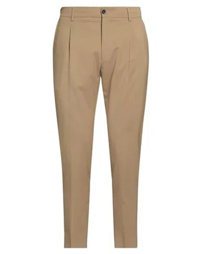 Be Able Man Pants Mustard Size 34 Virgin Wool, Polyester, Elastane In Yellow