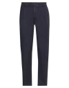 Be Able Man Pants Navy Size 33 Cotton, Elastane In Navy Blue