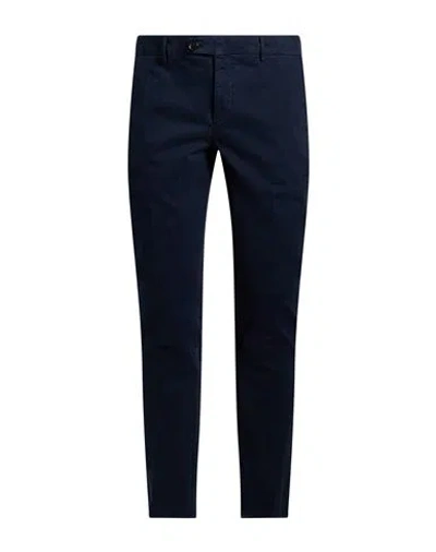 Be Able Man Pants Navy Size 35 Cotton, Elastane In Blue