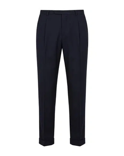 Be Able Man Pants Navy Size 36 Virgin Wool In Multi