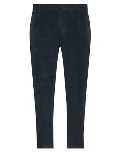 Be Able Man Pants Navy Size 38 Cotton, Elastane In Blue