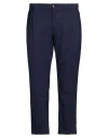 Be Able Man Pants Navy Size 40 Virgin Wool, Polyester, Elastane