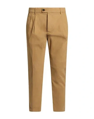 Be Able Man Pants Sand Size 29 Cotton, Elastane In Brown