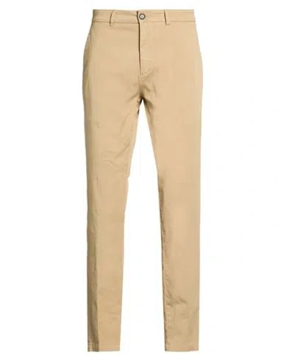 Be Able Man Pants Sand Size 33 Cotton, Elastane In Brown