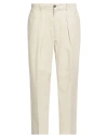 Be Able Man Pants Sand Size 38 Cotton, Elastane In Neutral