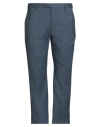 Be Able Man Pants Slate Blue Size 38 Polyester, Virgin Wool, Elastane In Blue