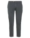 Be Able Man Pants Charcoal Size 36 Cotton, Elastane In Grey
