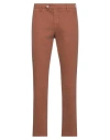 Be Able Man Pants Tan Size 31 Cotton, Elastane In Brown