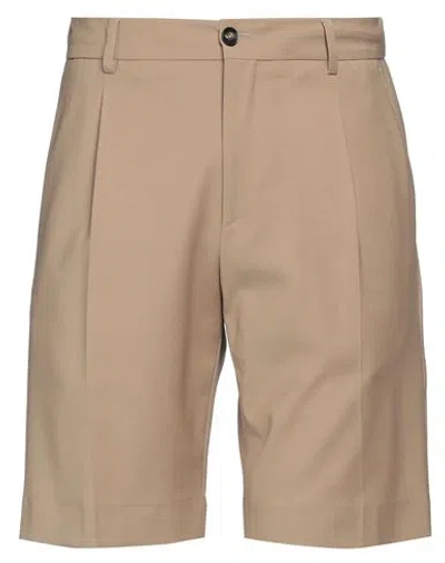 Be Able Man Shorts & Bermuda Shorts Khaki Size 31 Wool, Polyester, Elastane In Beige