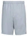 Be Able Man Shorts & Bermuda Shorts Light Blue Size 32 Virgin Wool, Elastane
