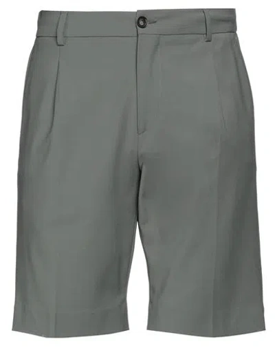 Be Able Man Shorts & Bermuda Shorts Military Green Size 31 Wool, Polyester, Elastane
