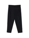 Be Able Navy Blue Solid Trousers In Blue