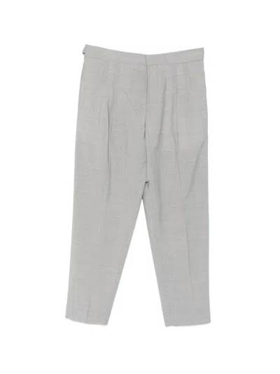 Be Able Pantaloni Roy In Cotone Grigio Morbidi  In Gray