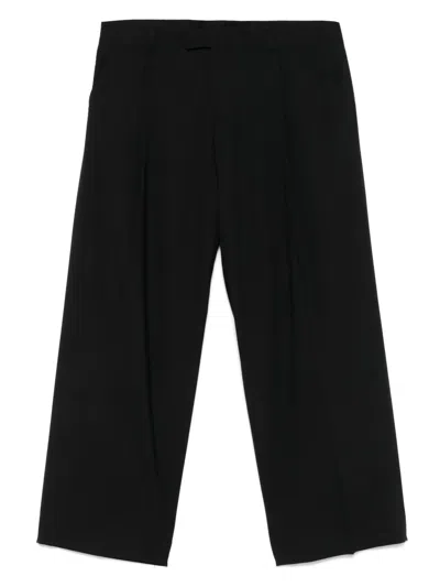 Be Able Pleat-detail Trousers In Black
