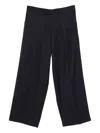 Be Able Pleat-detail Trousers In Black