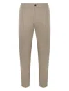 Be Able Pleated-design Trousers In Brown