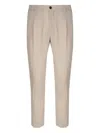 Be Able Tailored Linen Trousers In Neutral