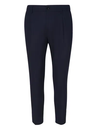 Be Able Riccardo Pants In Viscose In Blue