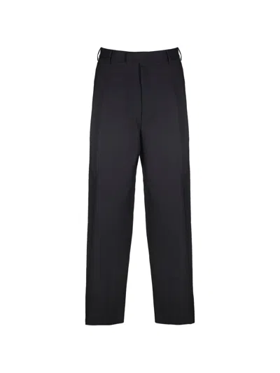 Be Able Pleated Side-buckle Trousers In Black