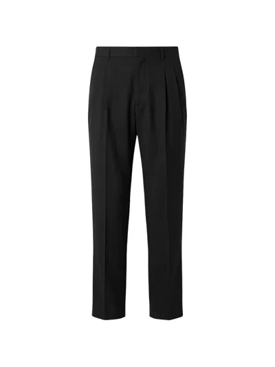 Be Able Pleated Tailored Trousers In Black