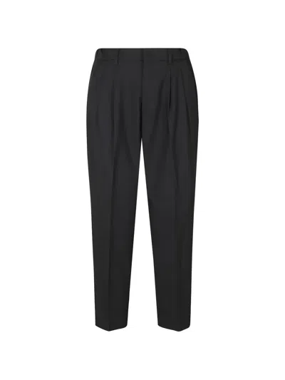Be Able Pleated Tailored Trousers In Black