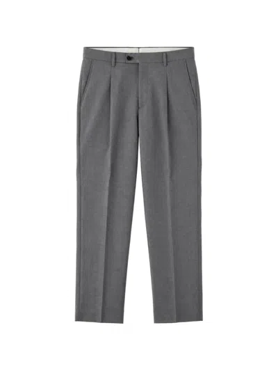 Be Able Pleated Tailored Trousers In Grey
