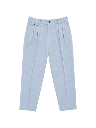 Be Able Pleated Tapered Jeans In Multi