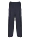 Be Able Pleated Trousers In Blue