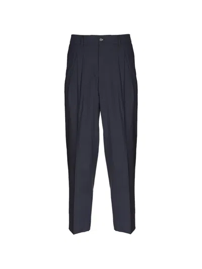 Be Able Pleated Trousers In Blue