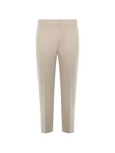 Be Able Pleated Welt Trousers In Neutral
