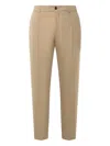 Be Able Wool-blend Gabardine Trousers In Pattern