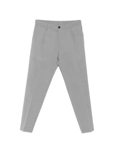 Be Able Pleated-detail Trousers In Gray