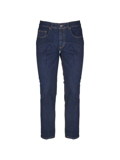 Be Able Pressed-crease Jeans In Blue