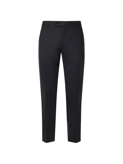 Be Able Pressed-crease Tailored Trousers In Black