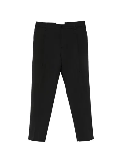 Be Able Pressed-crease Tailored Trousers In Black