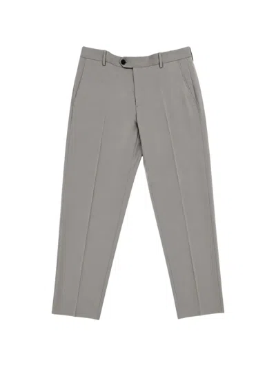 Be Able Pressed-crease Tailored Trousers In Gray