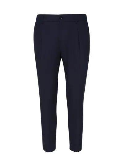 Be Able Riccardo Pants In Viscose In Blue