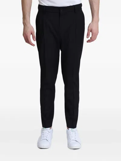 BE ABLE RICCARDO PLEATED-FRONT TROUSERS