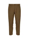 Be Able Man Pants Camel Size 36 Virgin Wool In Tobacco