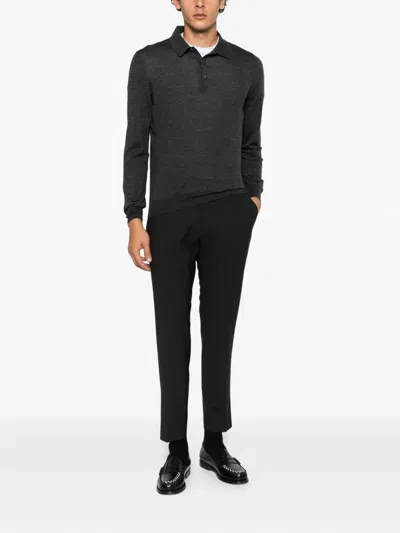 Be Able Ricky Pleated Trousers In Black
