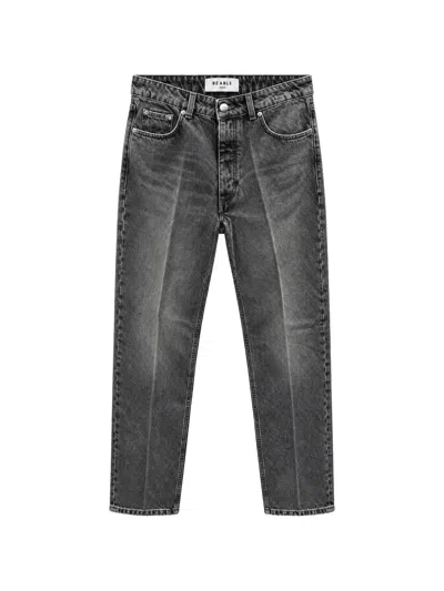 Be Able Ronny Washed-effect Jeans In 블랙