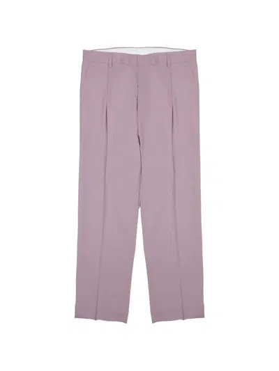 BE ABLE SANDY PLEATED STRAIGHT-LEG TROUSERS