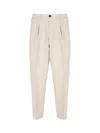 Be Able Tailored Linen Trousers In Neutral