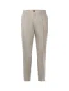 Be Able Edoardo Wool Blend Trousers In Sand