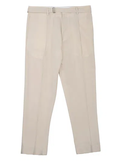 Be Able Tailored Wool Blend Trousers In Beige