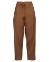 Be Able Woman Pants Camel Size 31 Polyester, Virgin Wool, Elastane In Beige
