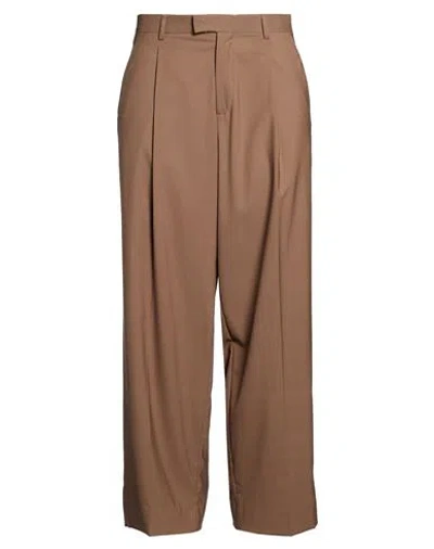 Be Able Woman Pants Light Brown Size 32 Virgin Wool, Polyester, Elastane