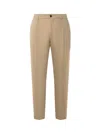 Be Able Wool-blend Gabardine Trousers In Pattern