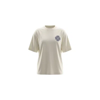 Be Athletica Women's Be The Ace Oversized Tee - Off-white In Gray
